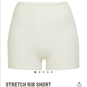 SKIMS stretch rib shorts